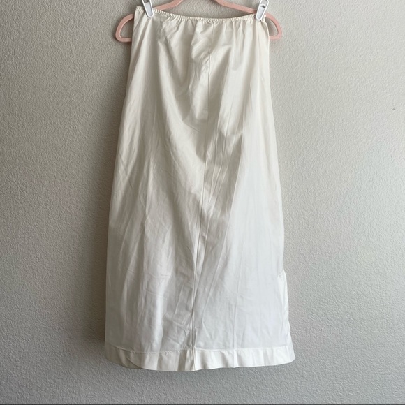 VINTAGE JCPenny Medium Nylon Midi Half Slip Skirt Gaymode Made in USA Union Tag